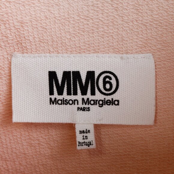 Maison Margiela MM6 Pink Convertible Buttons Sweatshirt - Picture 4 of 10